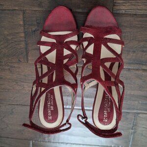 Naturalizer Red Danya High Heel Sandals